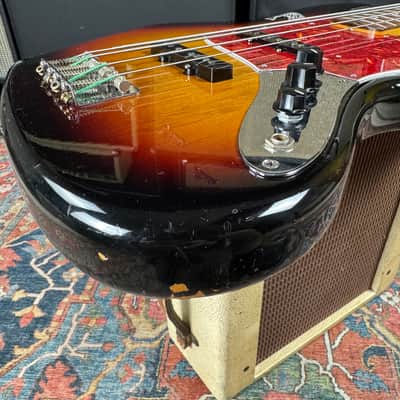 1962 Fender Jazz Bass Reissue Model JB62-80 Alder USA Pickups - 1993 image 21