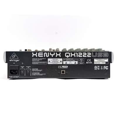 Behringer Xenyx QX1222USB 12-Channel Mixer USB FX EQ Compressor Interface image 4