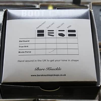 Bare Knuckle Bootcamp Brute Force Strat Single Coil Set - White image 4
