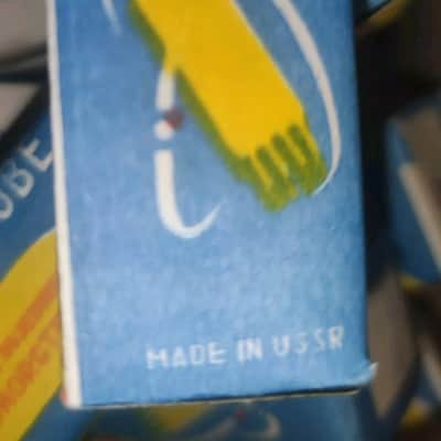 6J2P-EV 6AS6 5725 Strong Matched Pair Vintage Zhovten audio tubes NIB NOS image 6