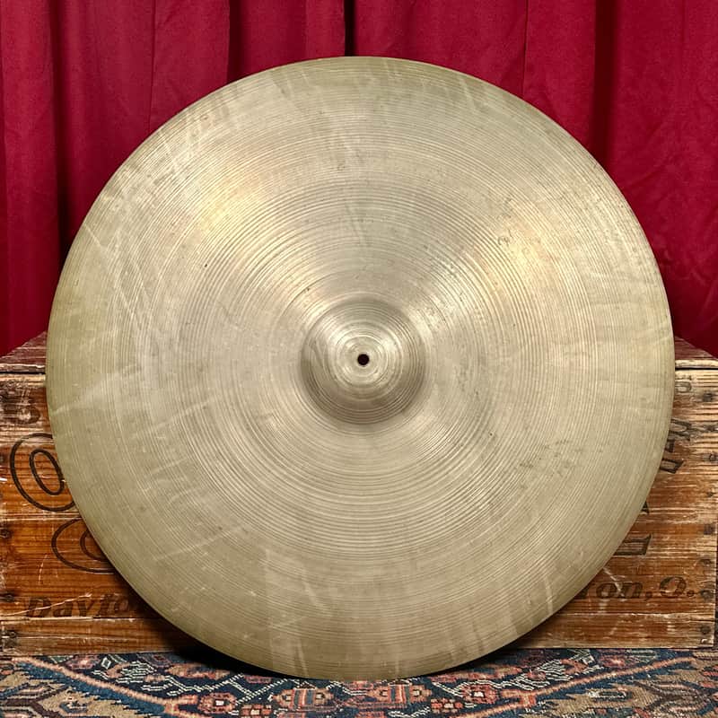 26" Zildjian A 1950s Large Stamp Light Ride Cymbal 4130g *Video Demo* image 1