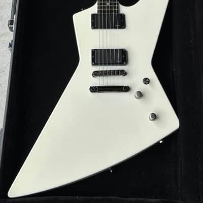 ESP Custom MX250 Kiso Built White Explorer James Hetfield Vibes image 3