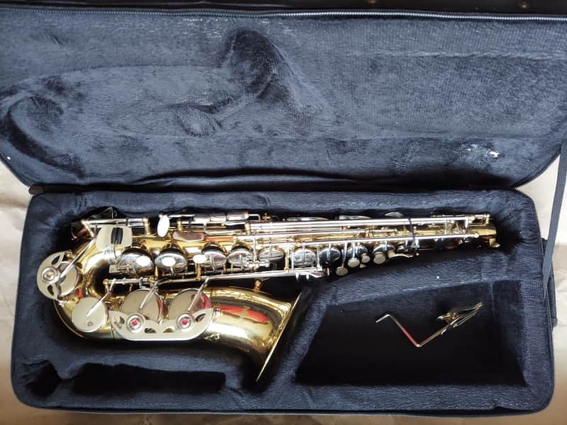 Cecilio Mendini HMAS-LN alto saxophone Brass image 1