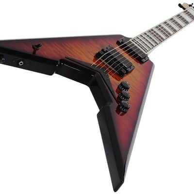 Wylde Audio Viking Flying V Zakk Wylde Ozzy Osbourne Bloodburst NEW image 2
