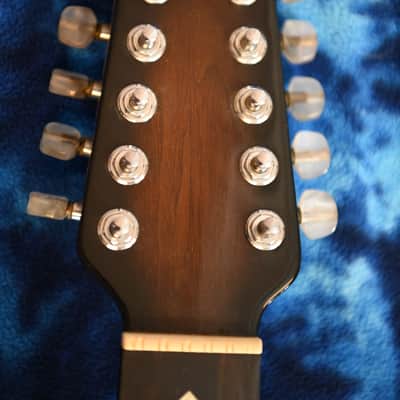 Ovation 1155 Custom Balladeer 12-String 1980s - Sunburst - w/ OHSC image 14
