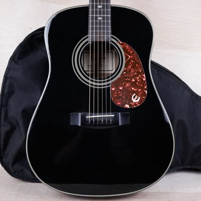 Epiphone PR-350B 1999 Ebony Acoustic Guitar w/ Bag image 1