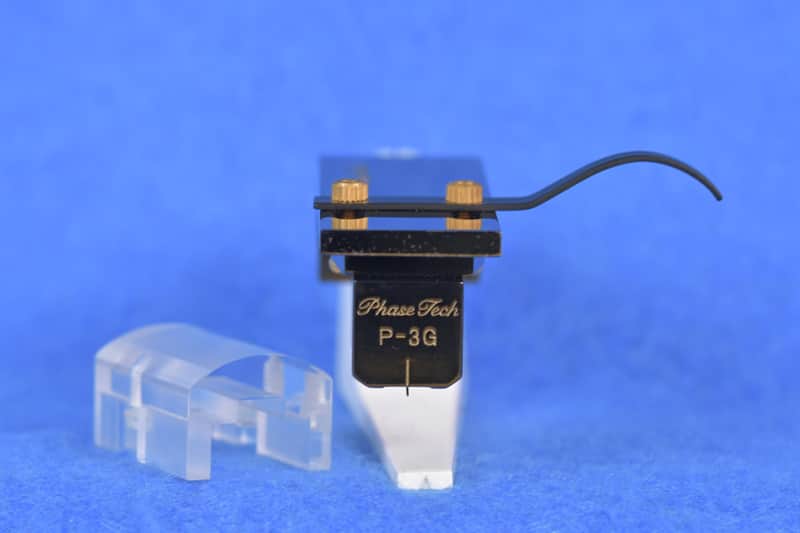 PhaseTech P-3G MC Stereo Cartridge W/ CS-1 Headshell In Excellent Condition image 1