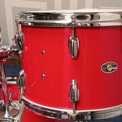 Slingerland 1970s Shell Pack in Gloss Red – 13,14,16 & 22″ image 4