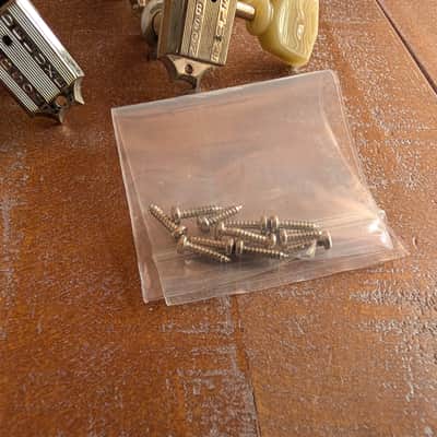 2001 Gibson Deluxe Tulip Vintage Style Tuning Pegs Set 3+3 CLEAN image 2
