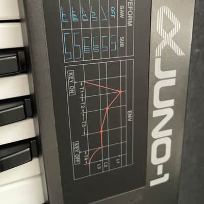 Roland Alpha Juno-1. 49-Key Programmable Polyphonic Synthesizer 1985 - 1988 Black image 4