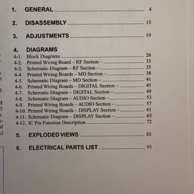 Service Manual for Sony PCM-R500 DAT image 6