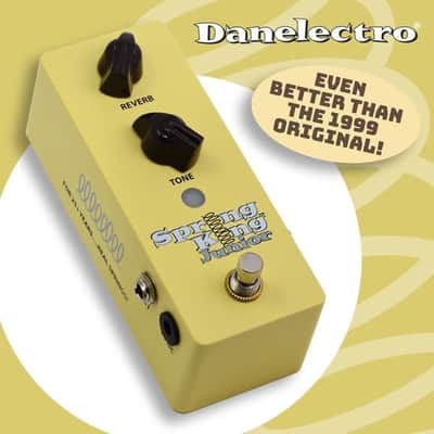 Danelectro SKJ-1 Spring King Junior Reverb Effects Pedal- D-SKJ1 image 1