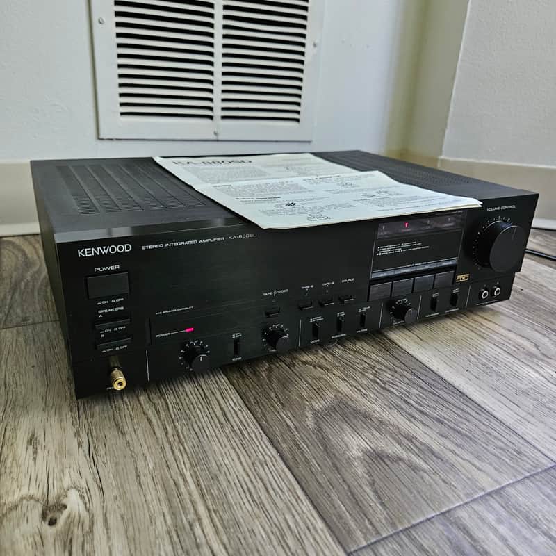 Kenwood KA-880SD Integrated Stereo Amplifier (Japan 1985) - | Reverb
