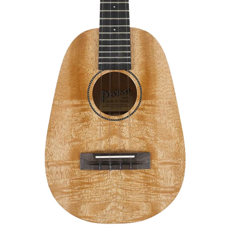 Pono MGTDP Deluxe Solid Mango Pineapple Tenor Ukulele image 1