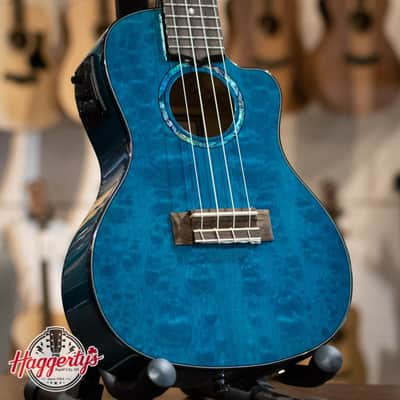 Lanikai QM-BLCEC Cutaway Concert Ukulele image 1