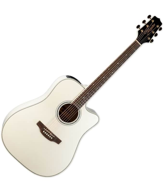 Takamine GD37CE Acoustic Electric Guitar Pearl White image 1