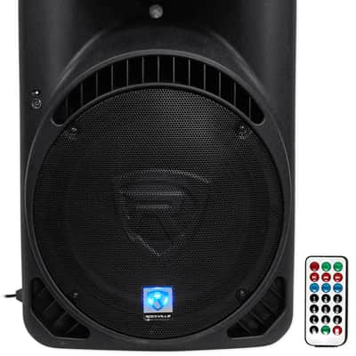 Rockville RPG15BT 15" Active 1000w DJ PA Speaker w Bluetooth+Stand+Headset+Cable image 2