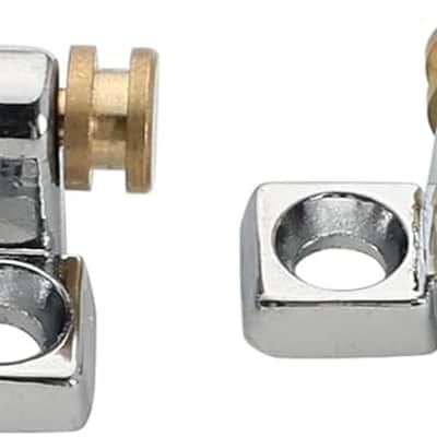 2 PCS Roller String Retainer String Trees for Electric Guitar Roller String Trees Roller String Guides Fit for Strat St Tele Telecaster Electric Guitar Replacement Parts Chrome image 3