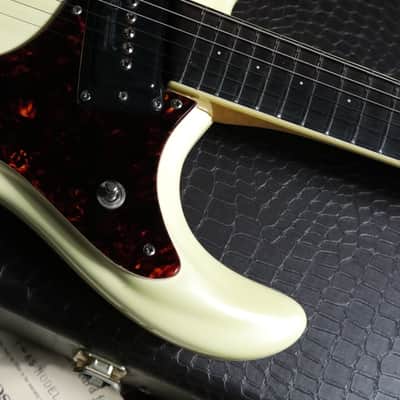 Mosrite USA V-65 Ventures Model Late 90s or early 00s  - Pearl White Made In USA! image 12