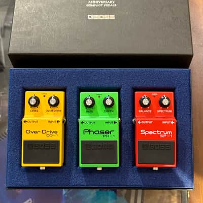 Boss BOX-40 40th Anniversary Box Set 2017 - Green/Red/Yellow image 1