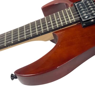Zenison 34" Children's Electric Guitar Rock Style Cherry Red & Back Pack Gig Bag image 6