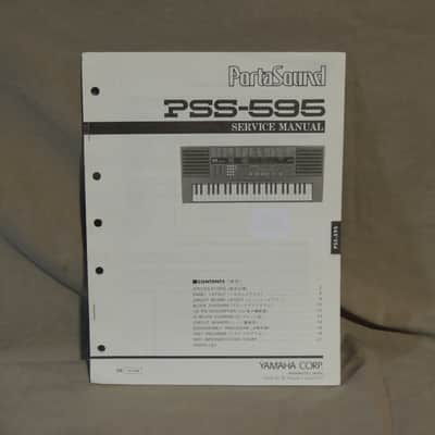 Yamaha PortaSound PSS-595 Service Manual [Three Wave Music]