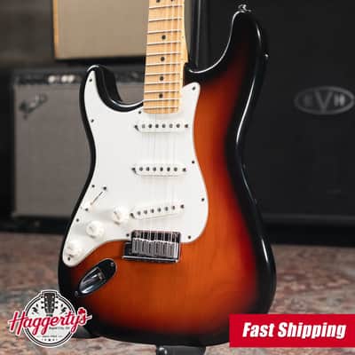 Fender 1996 American Standard Stratocaster Left-Handed Brown Sunburst with Hardshell Case - Used image 1