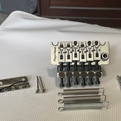 1980's Era Original Floyd Rose Made in Germany Chrome Tremolo Bridge Vibrato Kramer Model Guitar image 1