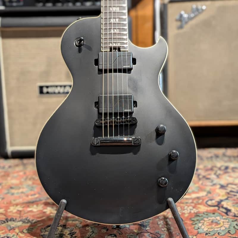 Schecter Solo-II SLS Elite Evil Twin 2022 - Present - Satin Black image 1