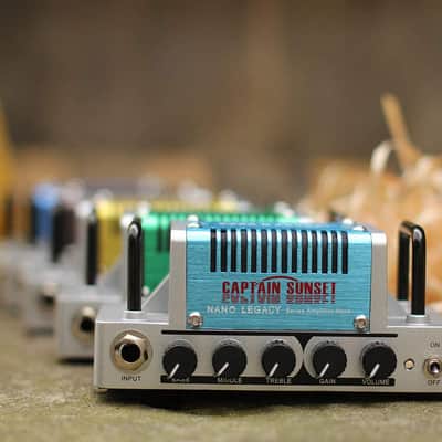 Hotone Captain Sunset High Gain Guitar Amp Head 5 Watts Class AB Amplifier with CAB SIM Phones/Line(Ship from US Warehouse For Prompt Delivery) image 2