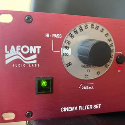 Lafont Audio Cinema Filter Set LP-24 (Urei 565 Style) ! image 6