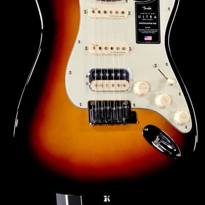 Fender American Ultra Stratocaster HSS - Ultraburst with Rosewood Fingerboard image 3