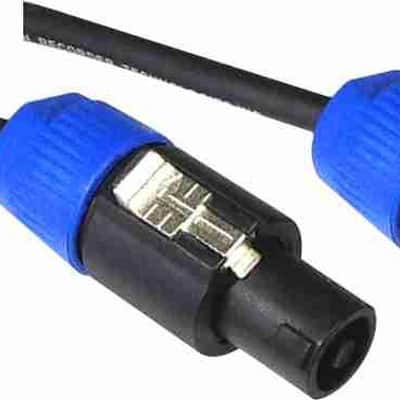 SPEAK-ON to SPEAK-ON 2 Conductor, 16 awg Pro Audio Speaker Cable - 75 feet image 1