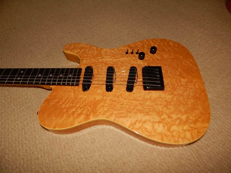 Kent Flattum Nashville Tele 1988 Bridseye Maple James Burton image 1