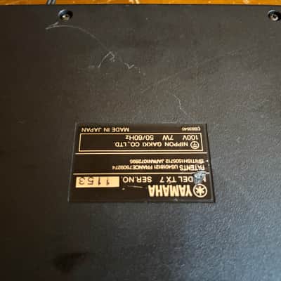YAMAHA TX7 TONE GENERATOR FM EXPANDER desktop module form of Yamaha's DX7 image 6