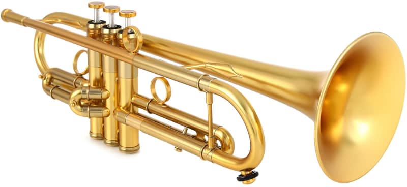 Adams Brass A1 v2 Bb Trumpet - Satin Gold Lacquer image 1