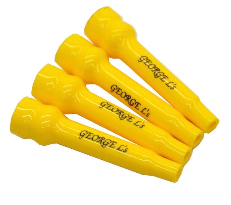 George L's .155 Straight Stress Relief Cable Jacket - Yellow image 1