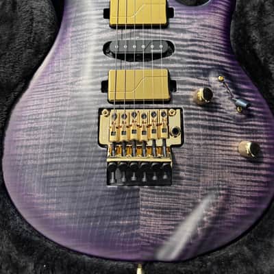 PRS Limited Edition Herman Li Signature Chleo 2025 - Charcoal Purple Burst image 2