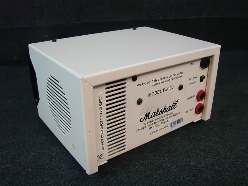 Marshall PB100 Power Brake White Inductive Speaker Attenuator PB