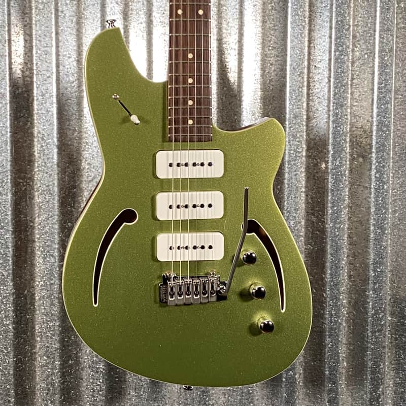 Reverend Kingbolt Air 390 Metallic Limeade Guitar #71003 image 1