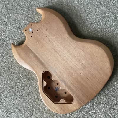 HH Mahogany Wood Solid Guitar Body image 17