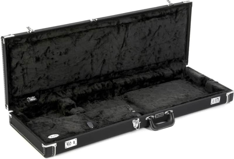Fender Classic Series Wood Case for Mustang/Duo Sonic - Black image 1