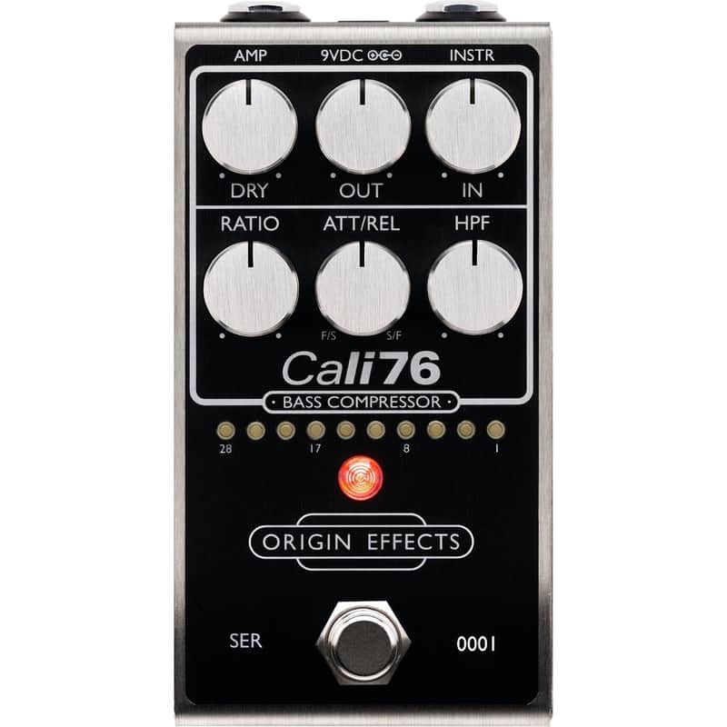 Origin Effects Cali76 Bass Compressor Pedal - Black image 1