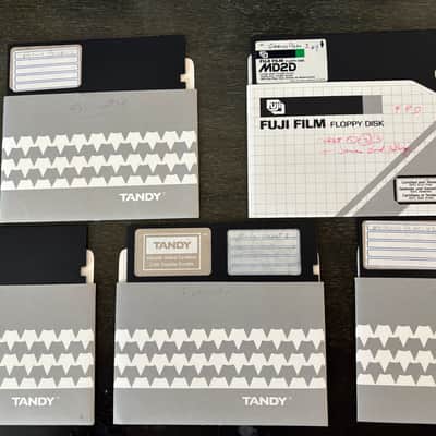Emulator II Sound Library Floppy Disks 1987