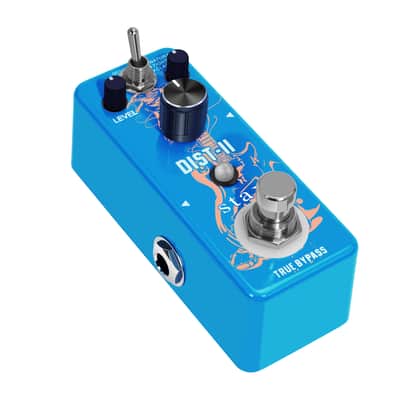 STAX LEF-301B DIST-II Distortion Pedal 3 Mode RAT Clone True Bypass Mini Metal Guitar High Gain Effect--Shipped from Irvine Warehouse in California by USPS image 2