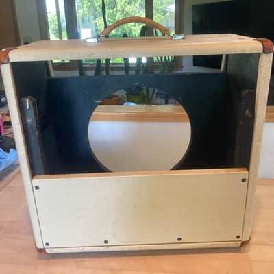 Mesa Boogie 1x12 empty combo amp cabinet 1990 - Blonde tolex image 4