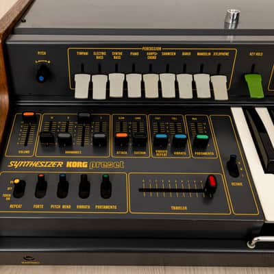 1970s Korg Preset 900PS Vintage Monophonic Analog Synthesizer, Serviced image 3