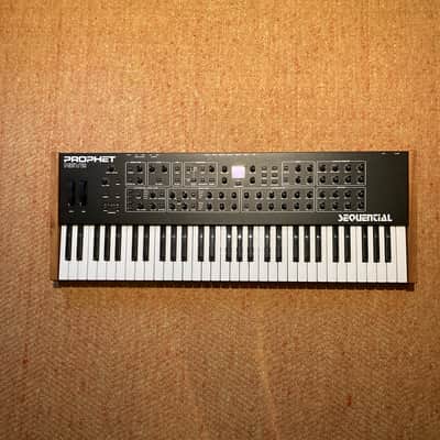 Sequential Prophet Rev2 61-Key 8-Voice Polyphonic Synthesizer 2018 - Present - Black with Wood Sides image 1