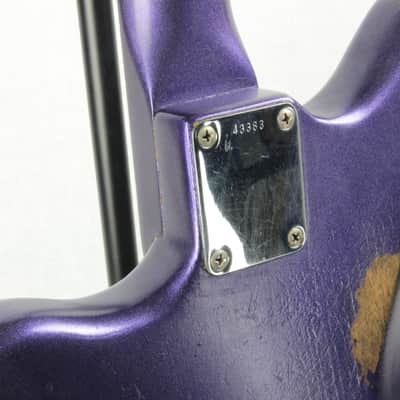 1960 Fender Jazzmaster PURPLE Pre-CBS! Slab-Board Offset! jaguar stratocaster scale j. mascis image 16