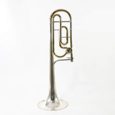 King Model 4B Silver Sonorous Trombone with Sterling Silver Bell SN 7058 image 3